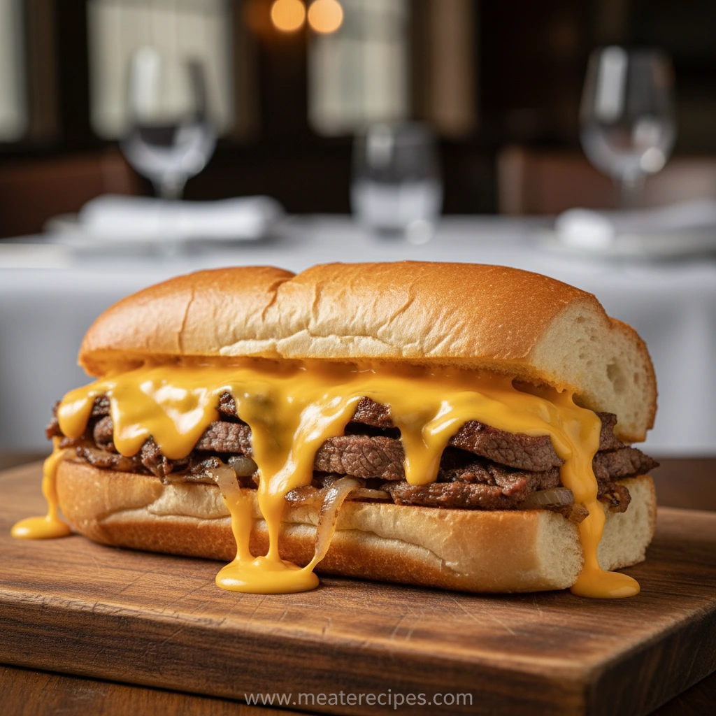 Classic Whiz Cheesesteak