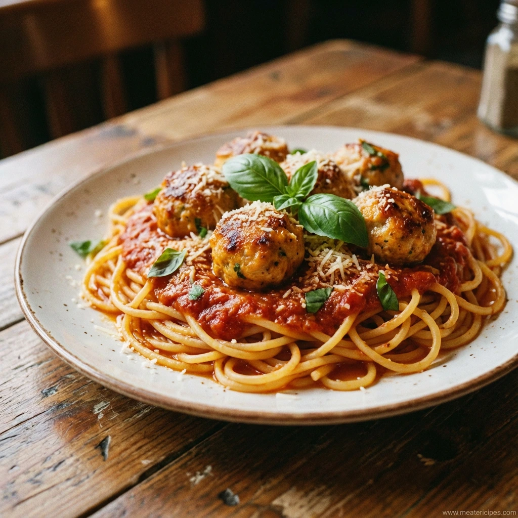 Spaghetti and Marinara Sauce