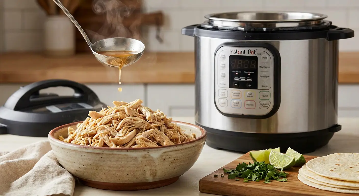 instant pot shredded chicken