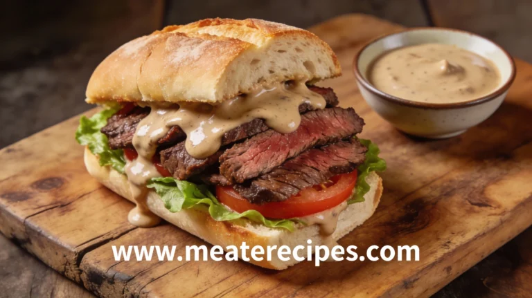 steak sandwich sauce