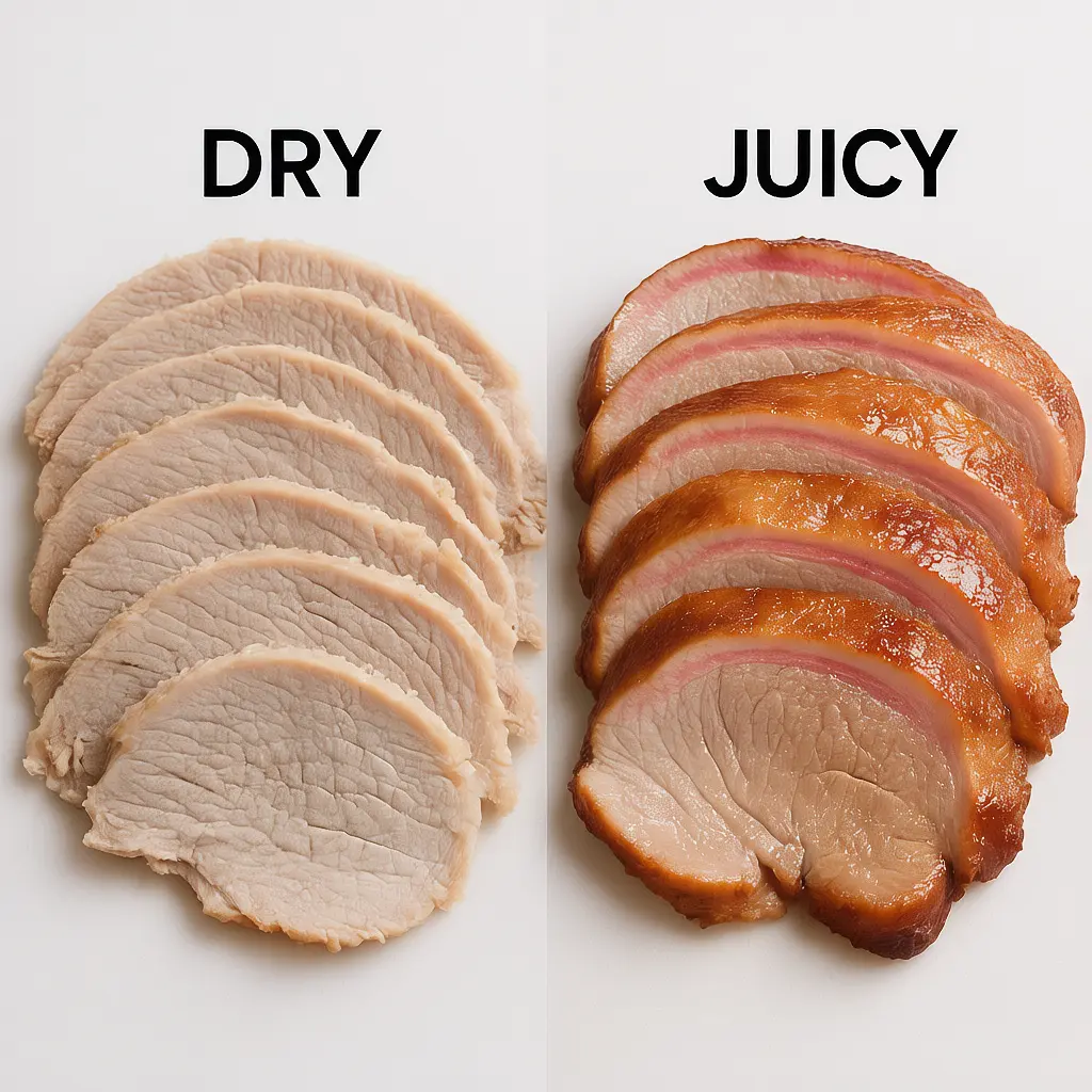 Juicy vs dry smoked turkey breast troubleshooting guide